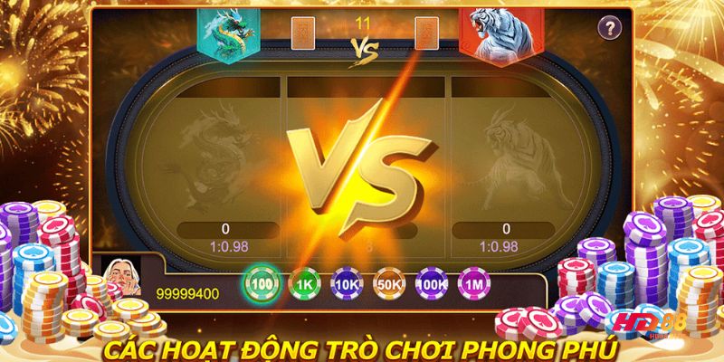 luật chơi rồng hổ